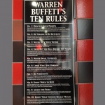 Warren Buffett's Ten Rules
