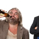 bum & businessman