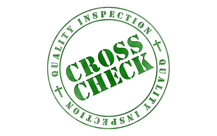 Cross Check Quality Inspection Logo